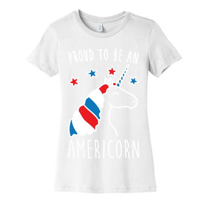 Proud To Be An Americorn Women's Cotton Tee