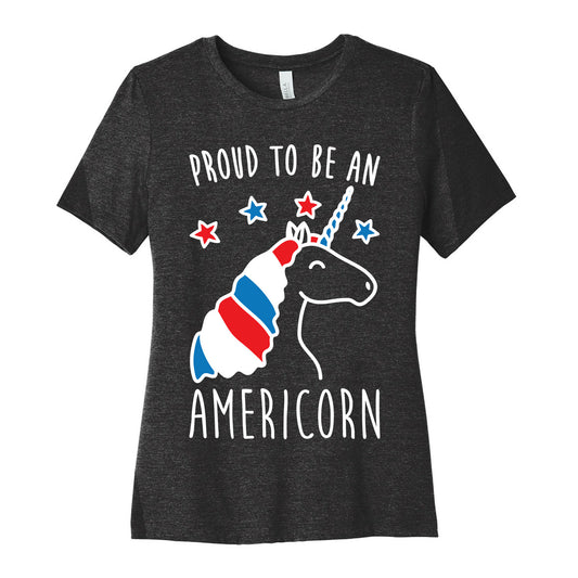 Proud To Be An Americorn Women's Cotton Tee