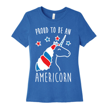 Proud To Be An Americorn Women's Cotton Tee