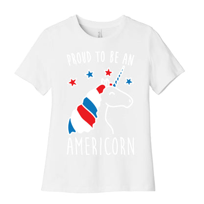 Proud To Be An Americorn Women's Cotton Tee