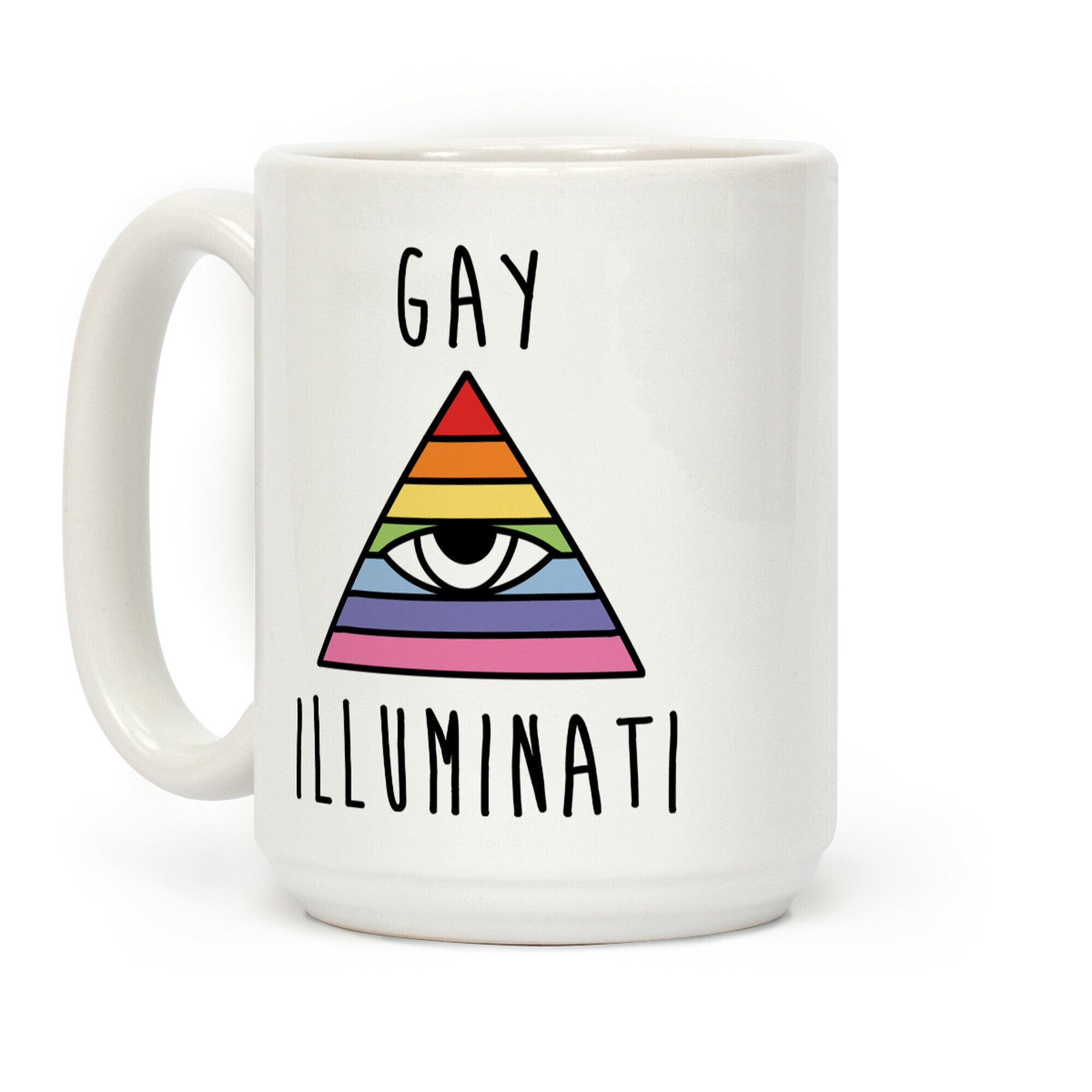 Gay Illuminati Coffee Mug