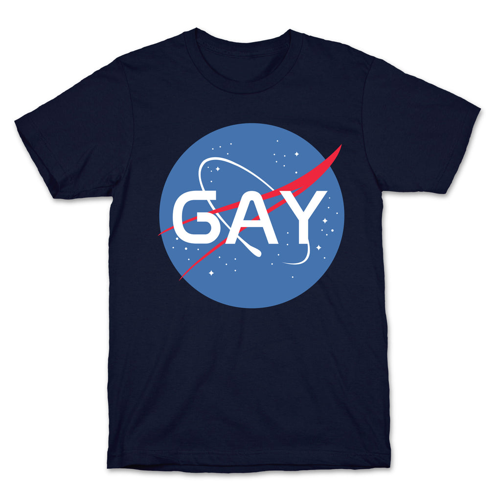 Gay Nasa Parody T-Shirt