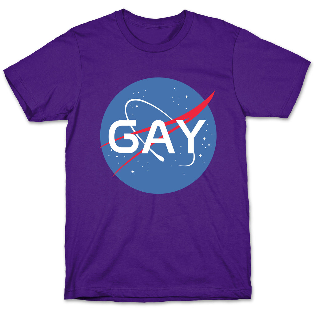 Gay Nasa Parody T-Shirt