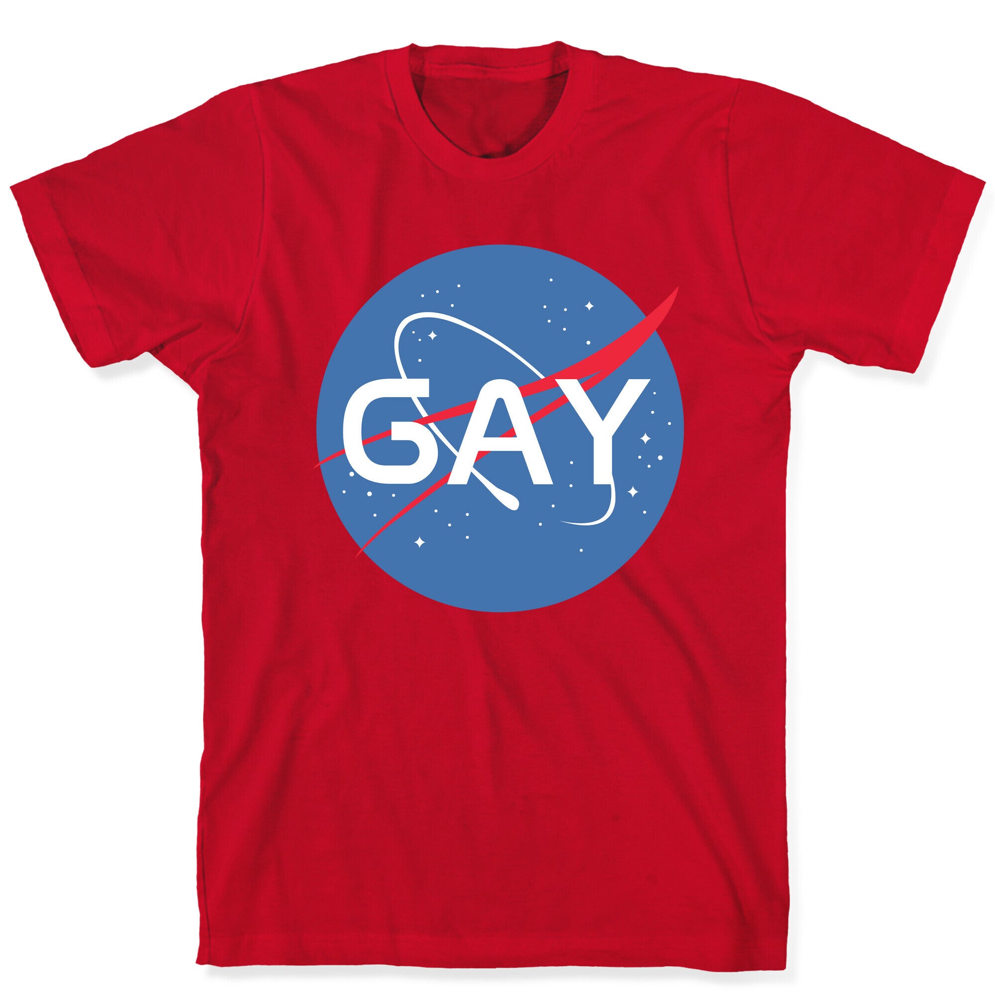 Gay Nasa Parody T-Shirt