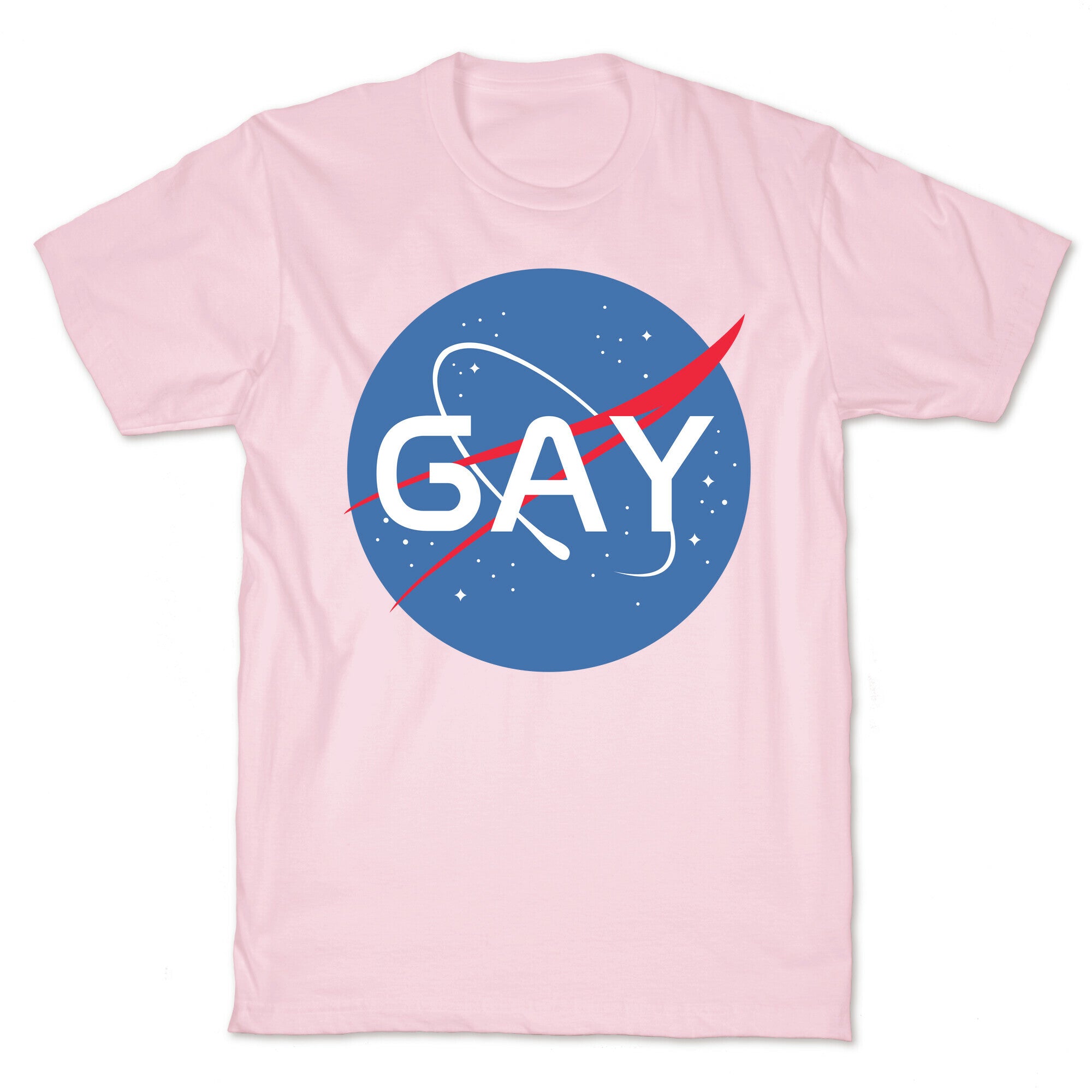 Gay Nasa Parody T-Shirt