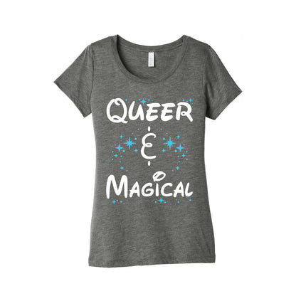 Queer and Magical Women's Triblend Tee