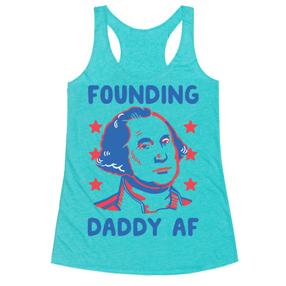 Founding Daddy AF Racerback Tank