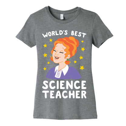 World's Best Science Teacher Women's Cotton Tee