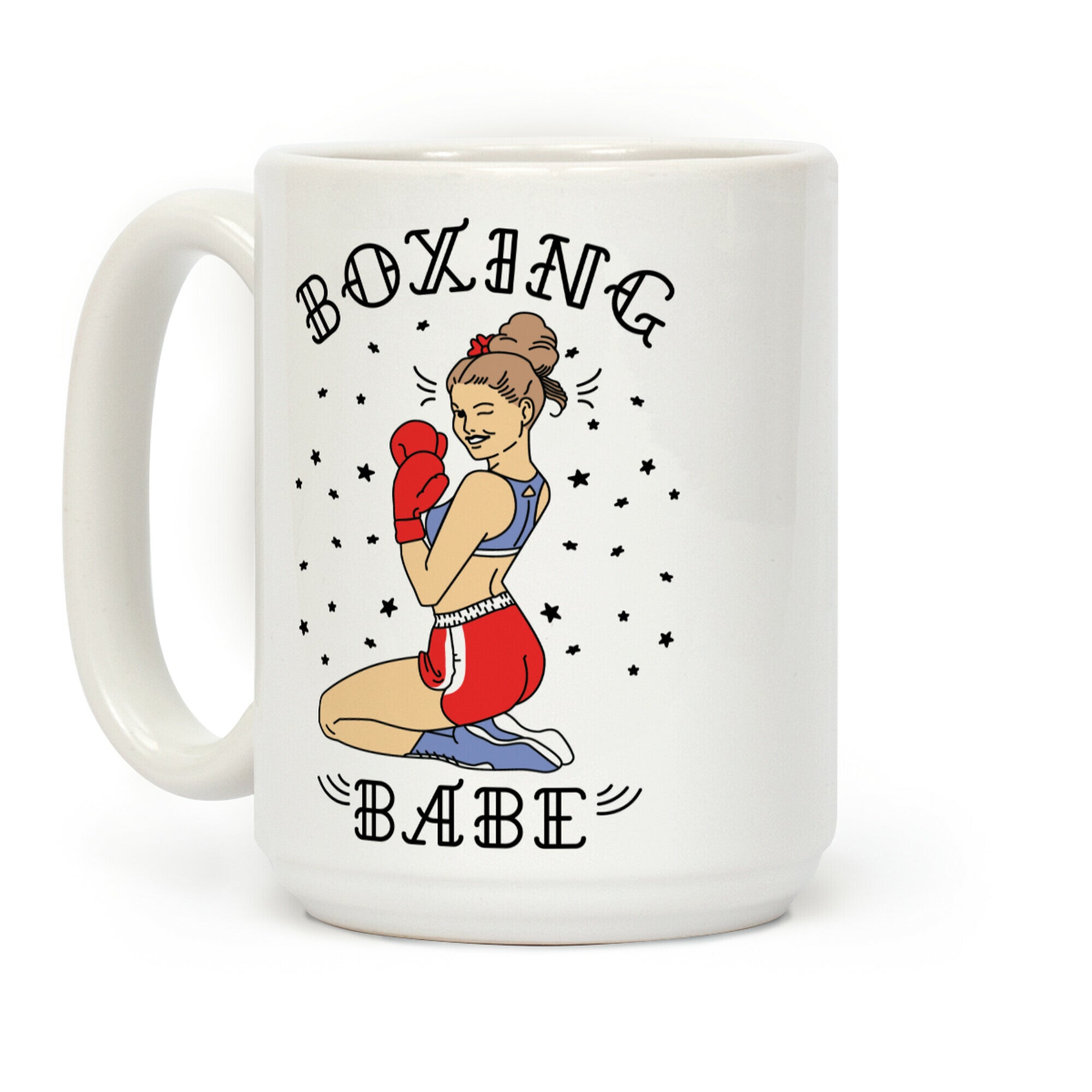Boxing Babe Coffee Mug