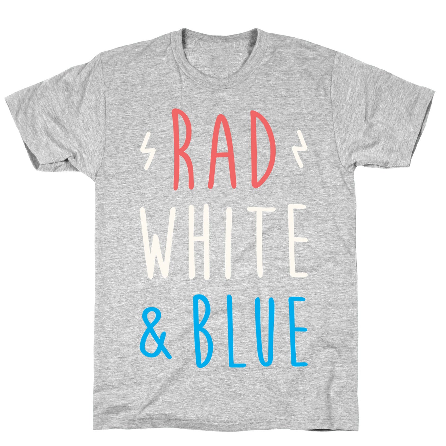 Rad White & Blue T-Shirt
