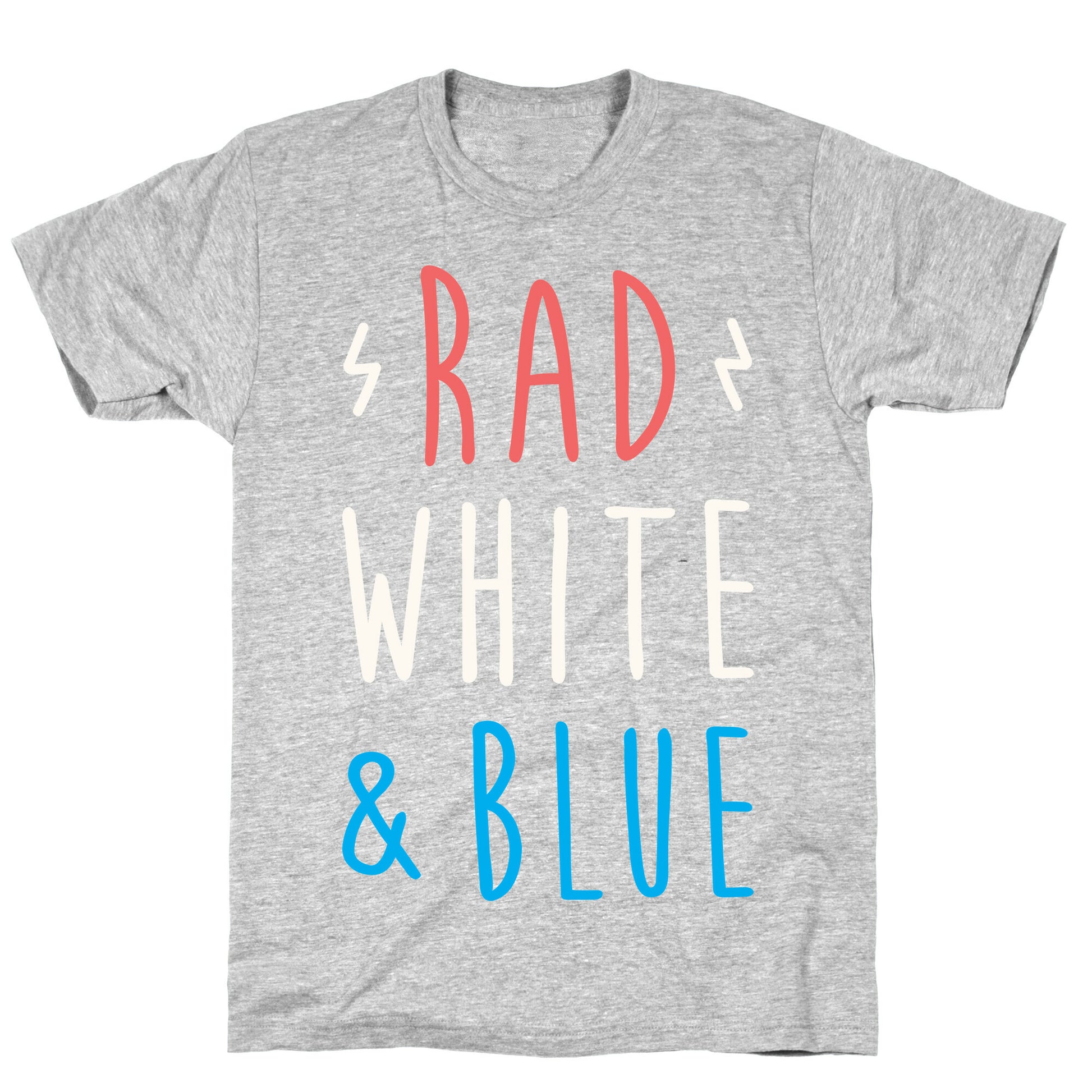 Rad White & Blue T-Shirt