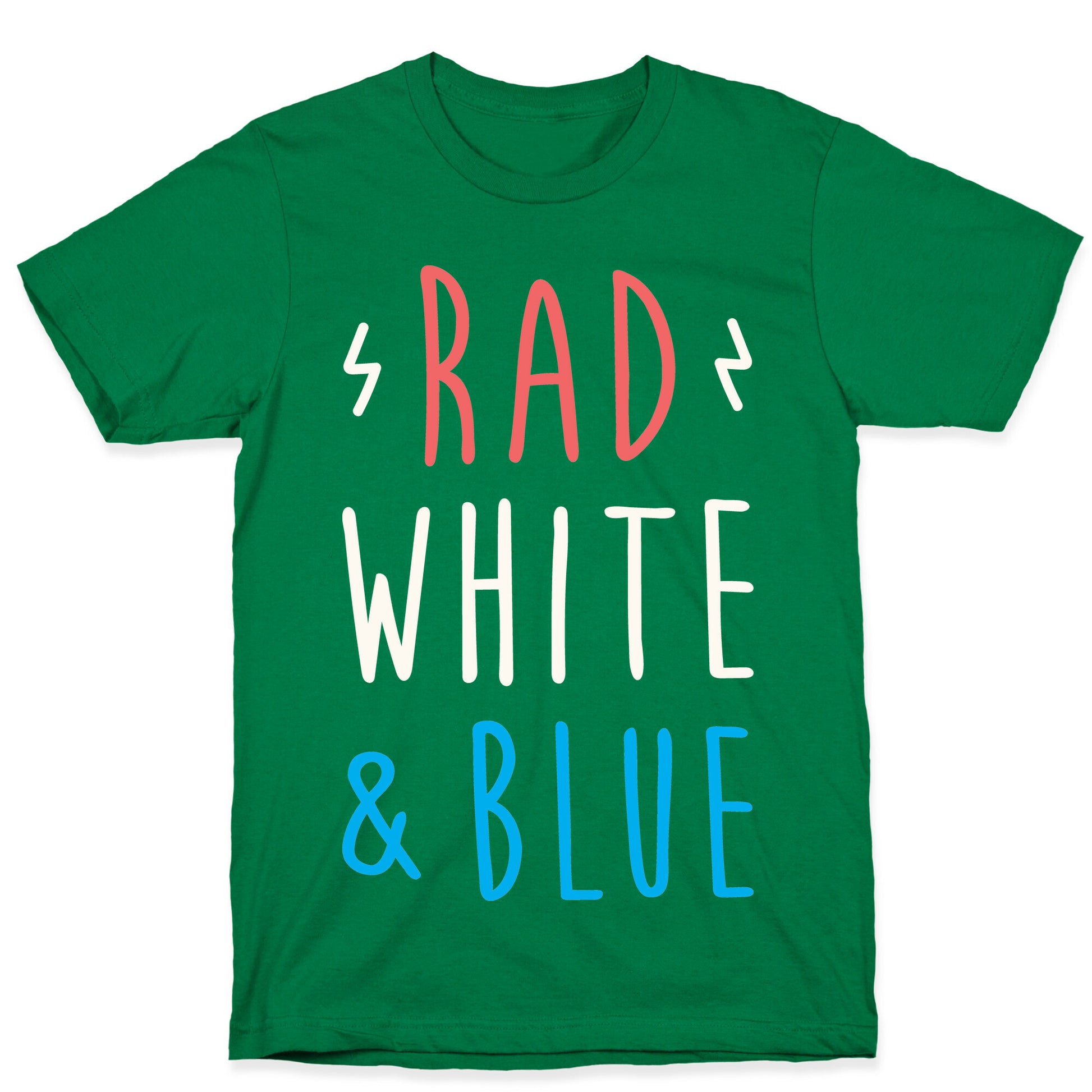 Rad White & Blue T-Shirt