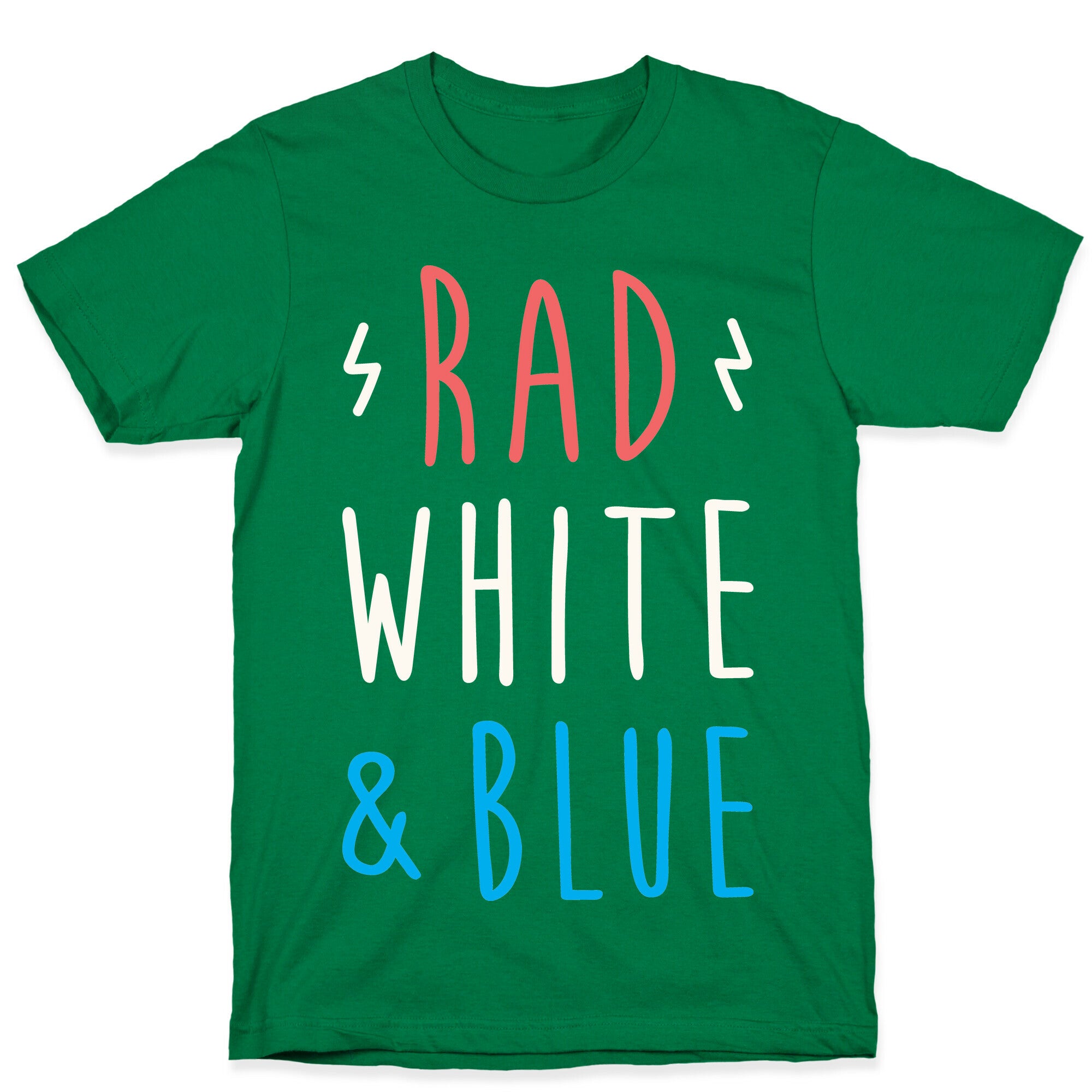 Rad White & Blue T-Shirt