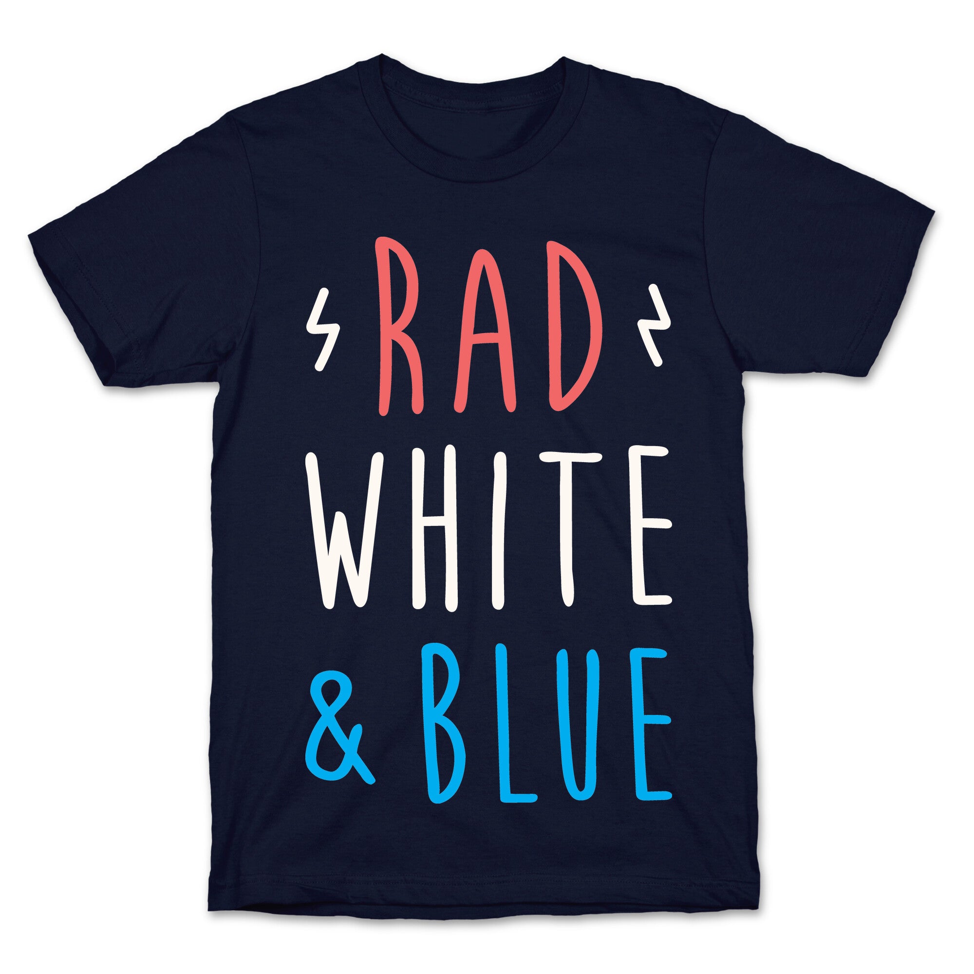 Rad White & Blue T-Shirt