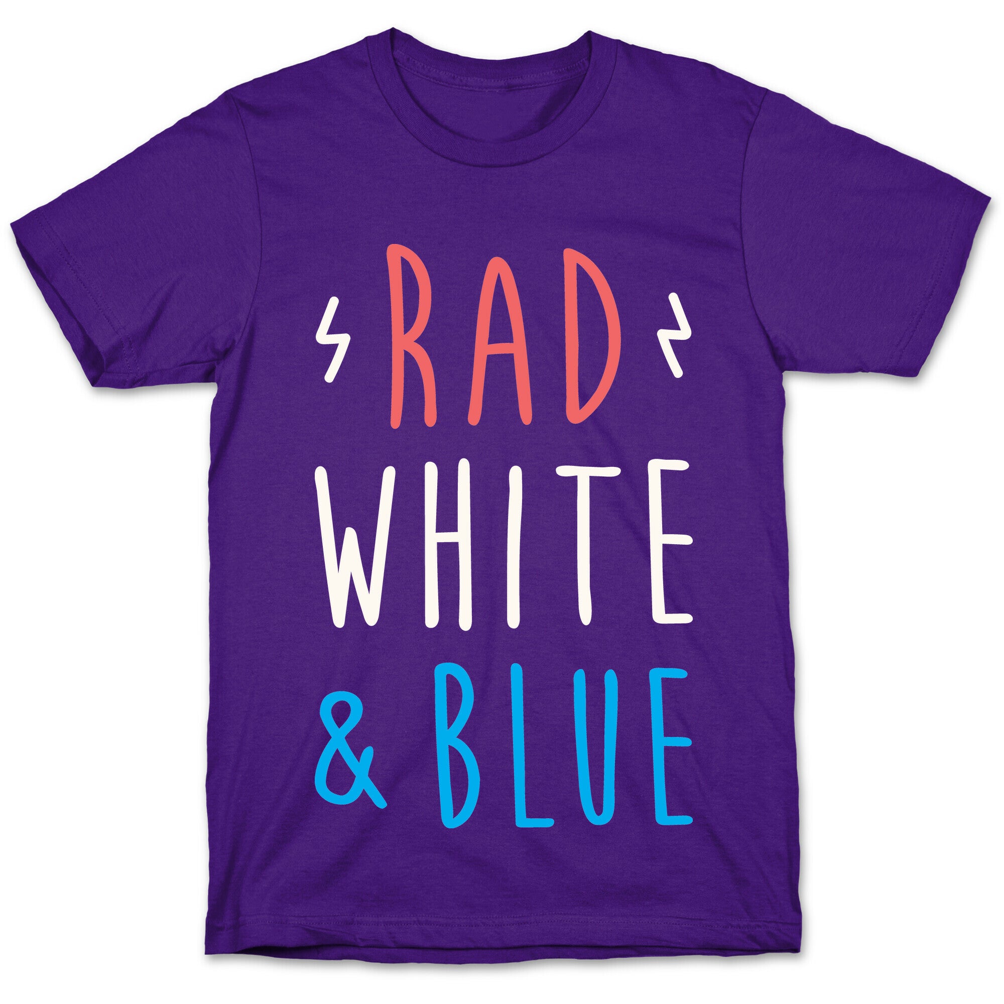 Rad White & Blue T-Shirt