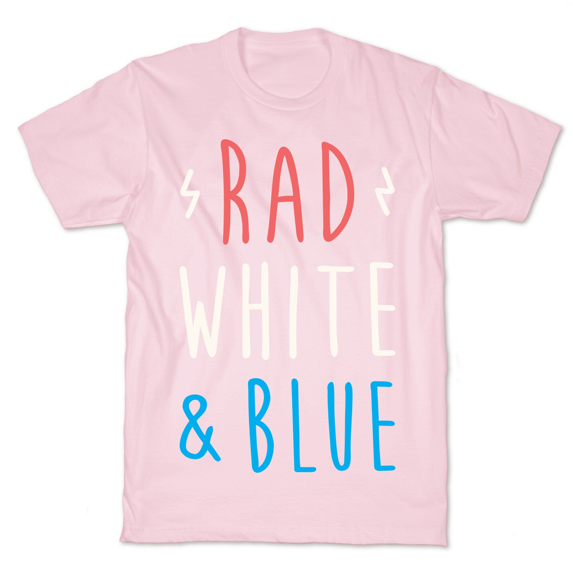 Rad White & Blue T-Shirt