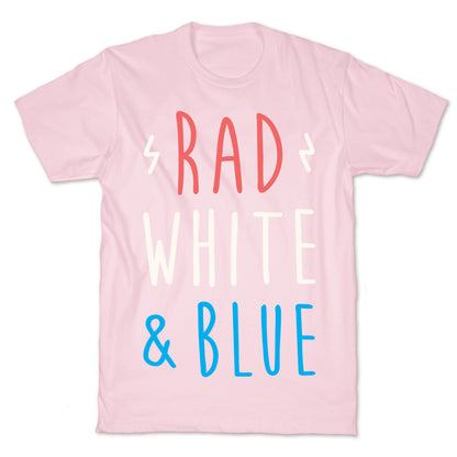 Rad White & Blue T-Shirt