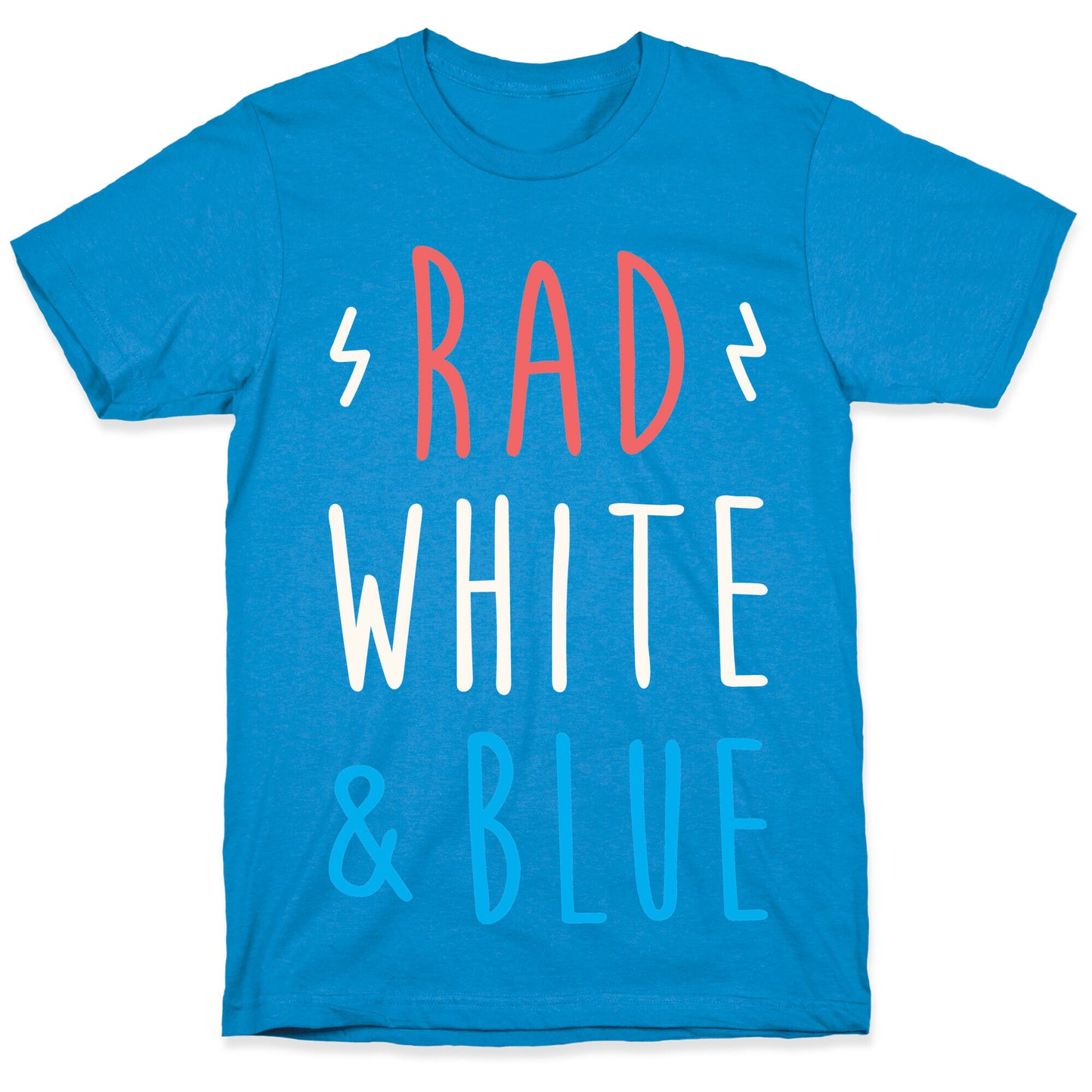 Rad White & Blue T-Shirt