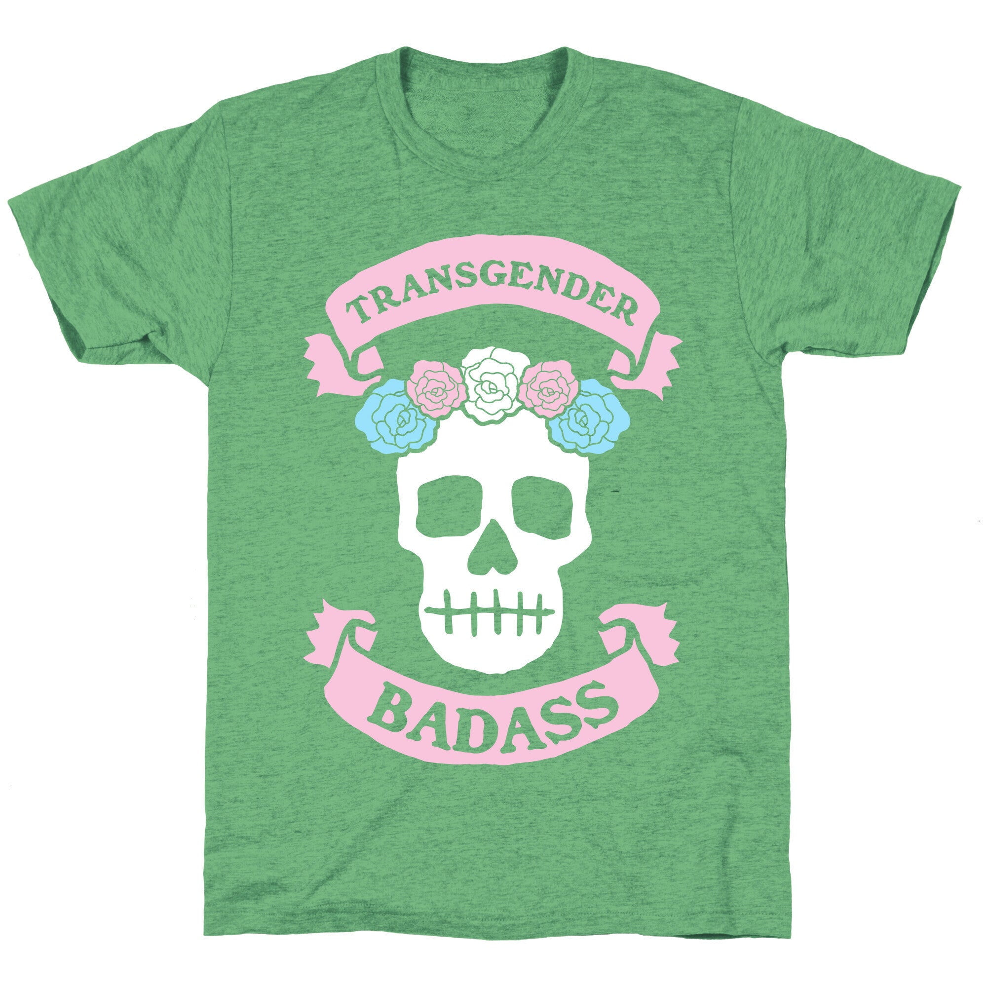 Transgender Badass Unisex Triblend Tee