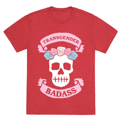 Transgender Badass Unisex Triblend Tee