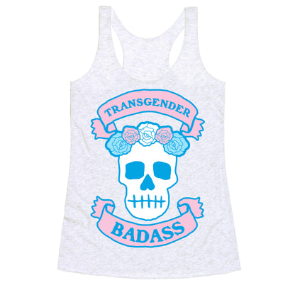 Transgender Badass Racerback Tank