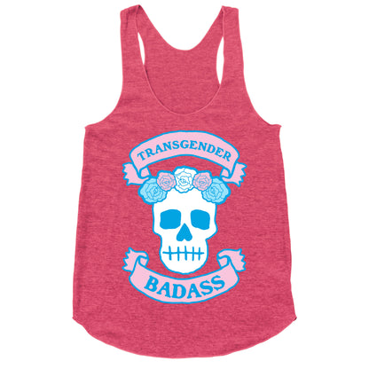 Transgender Badass Racerback Tank