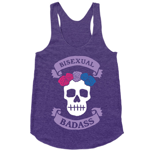 Bisexual Badass Racerback Tank