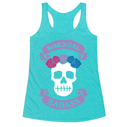 Bisexual Badass Racerback Tank