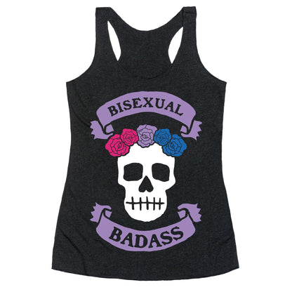 Bisexual Badass Racerback Tank