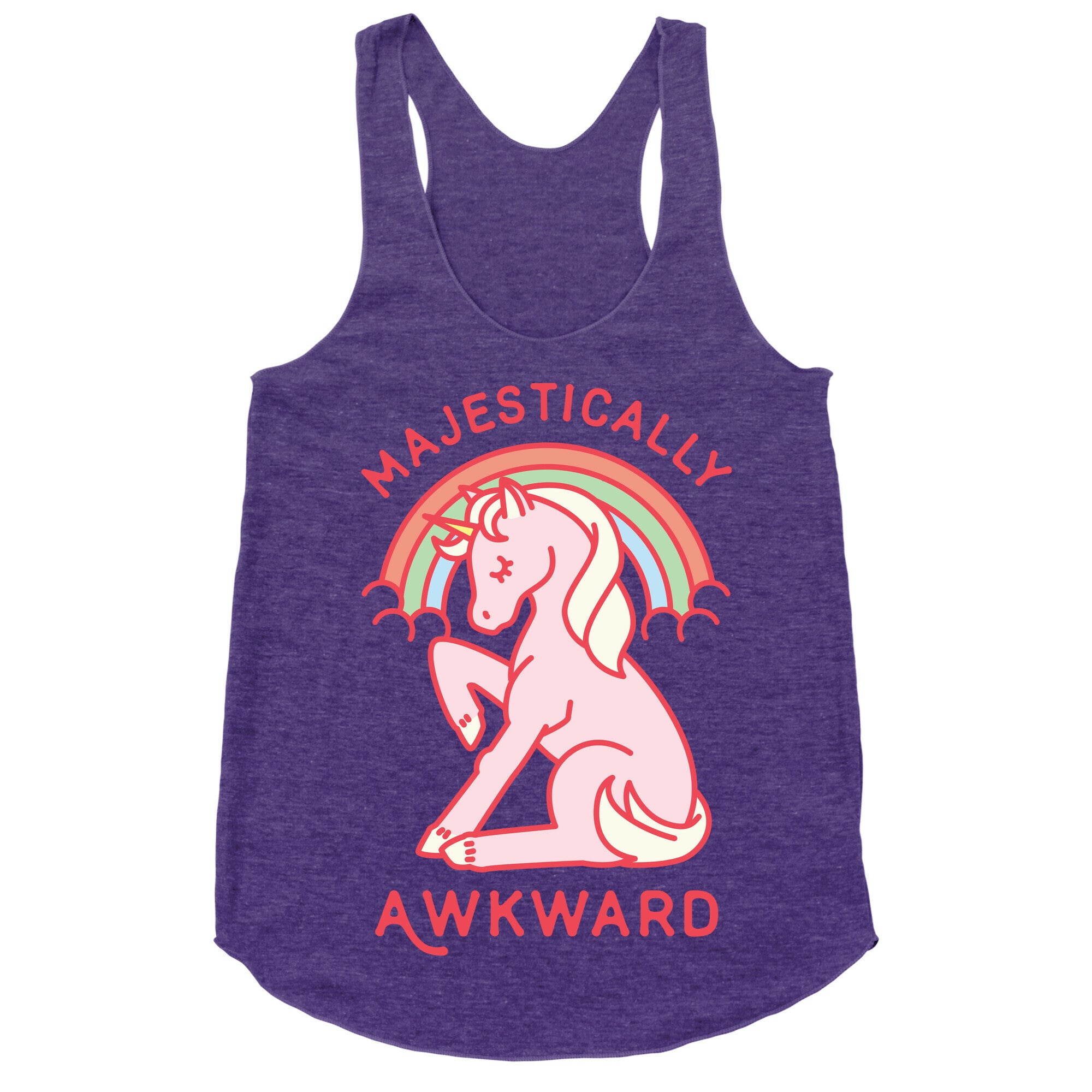 Majestically Awkward Racerback Tank