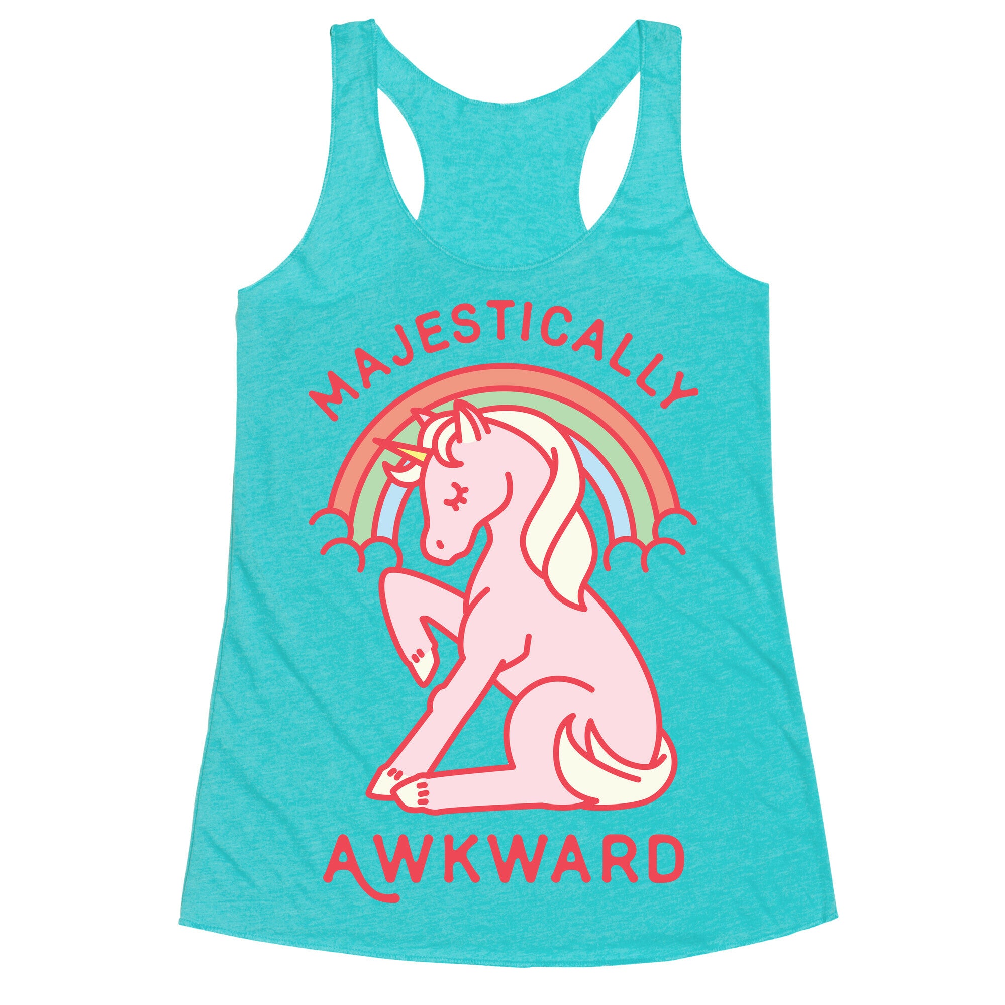 Majestically Awkward Racerback Tank