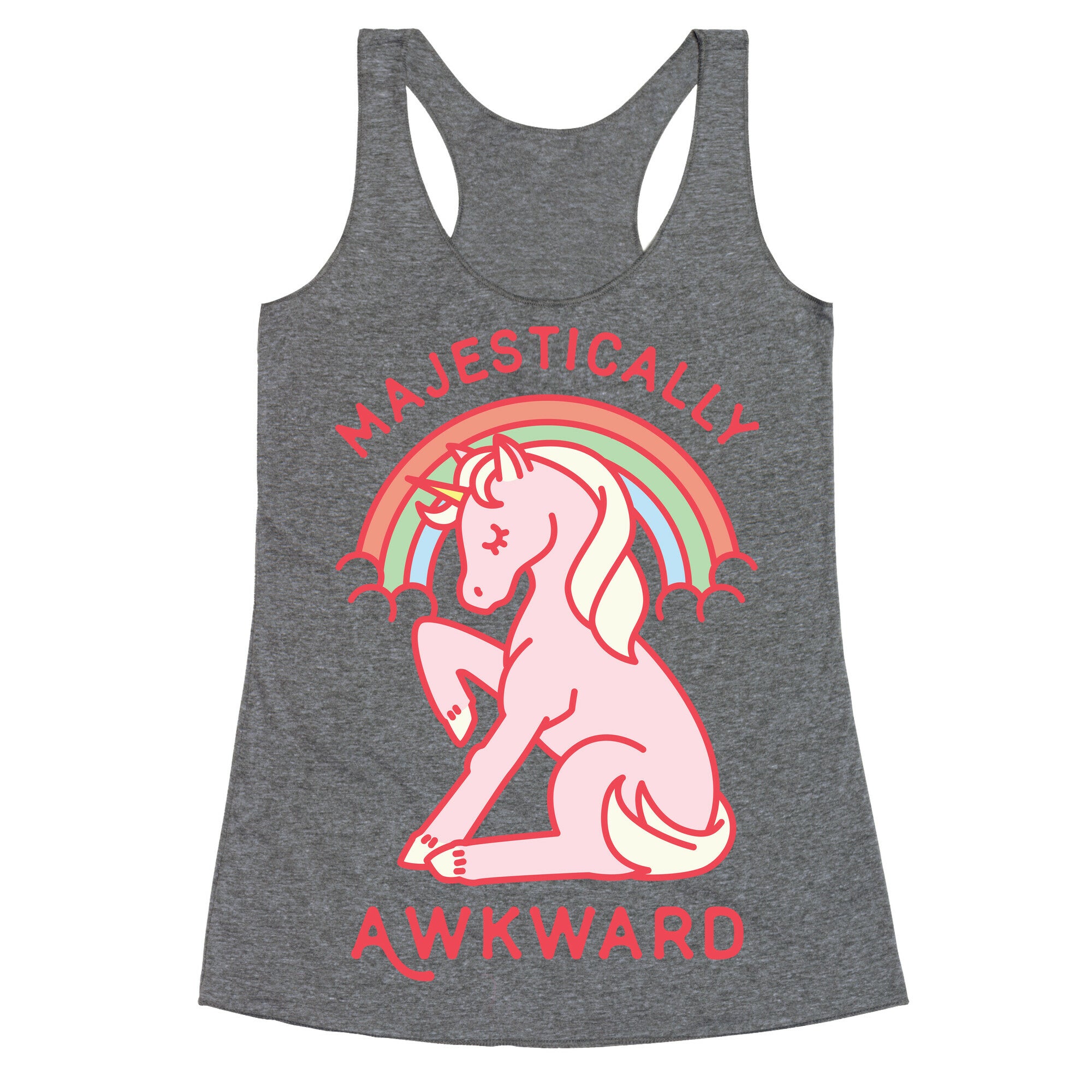 Majestically Awkward Racerback Tank