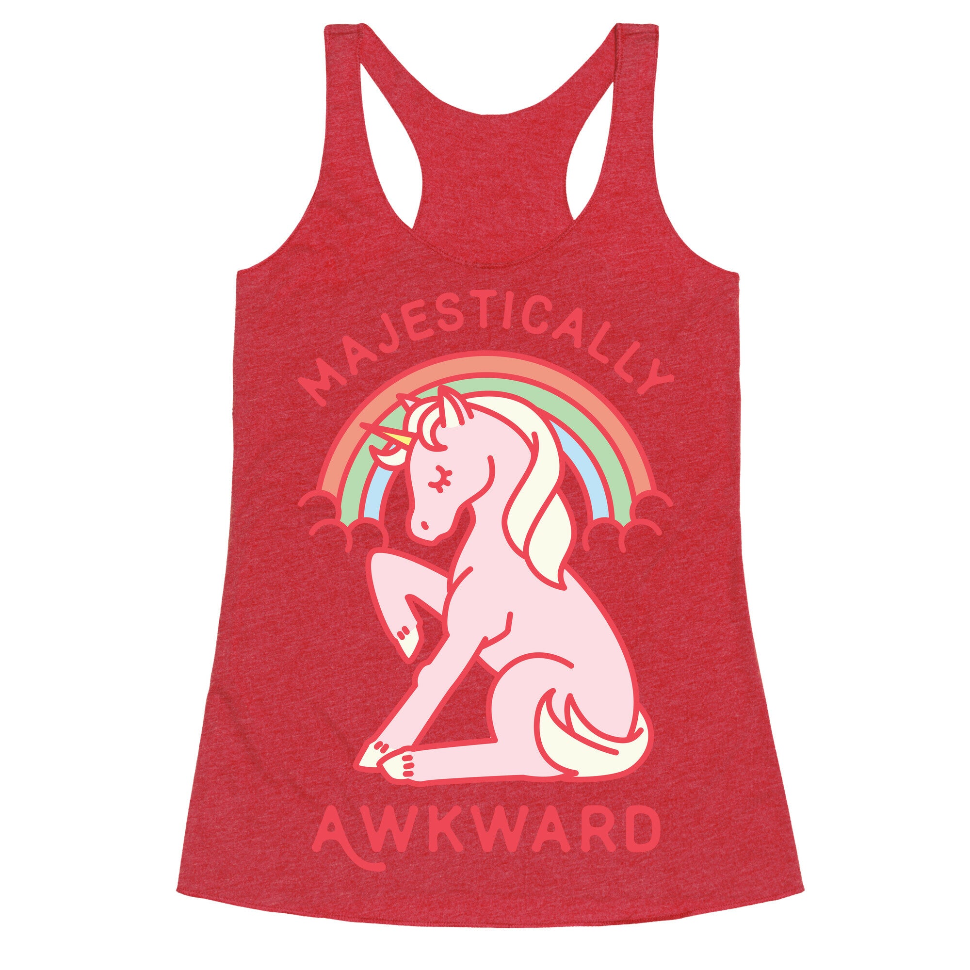 Majestically Awkward Racerback Tank