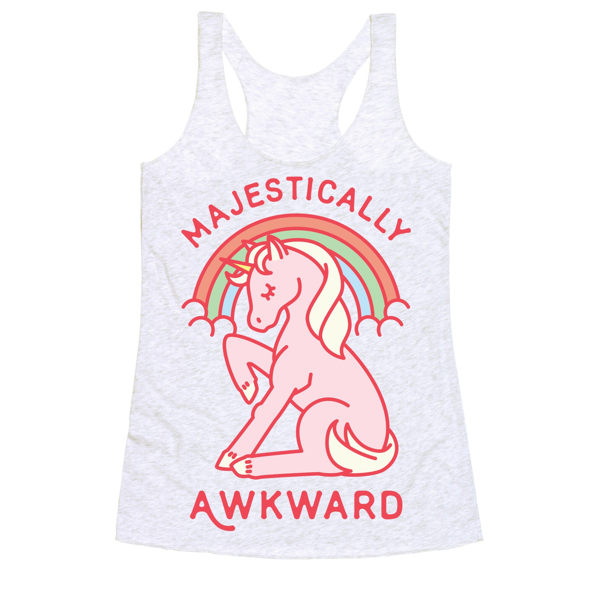Majestically Awkward Racerback Tank