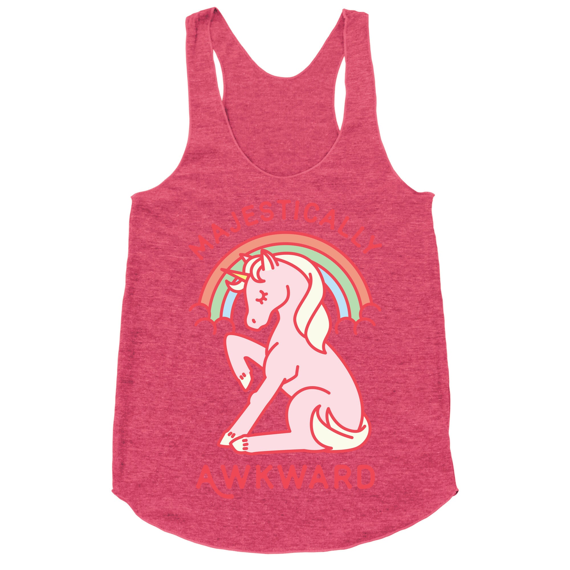 Majestically Awkward Racerback Tank