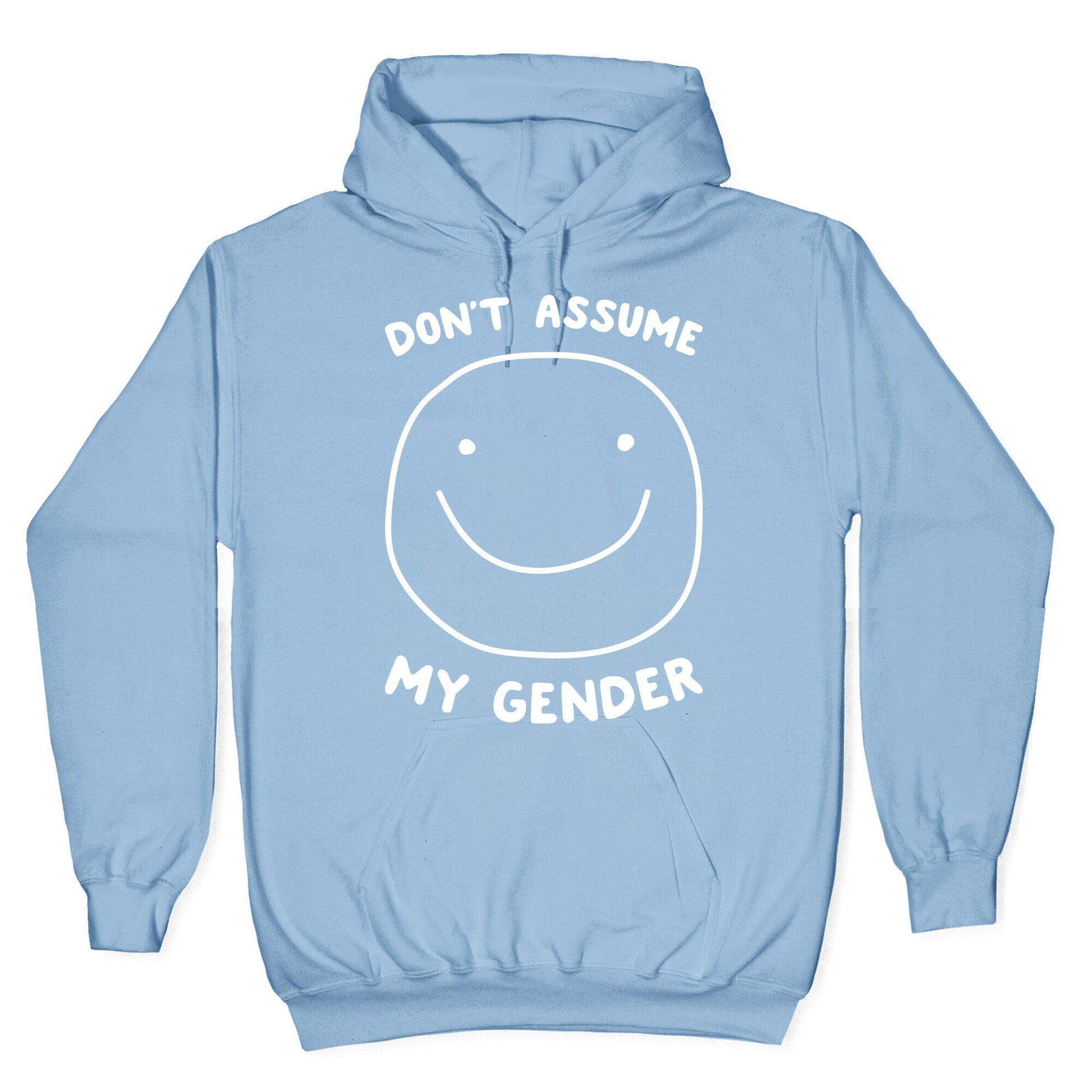 Don't Assume My Gender Hoodie
