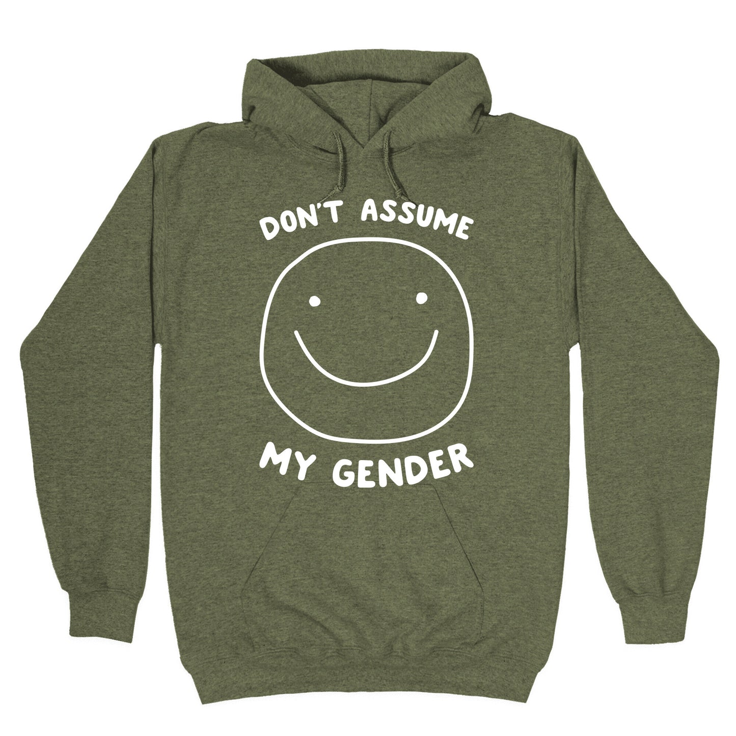 Don't Assume My Gender Hoodie