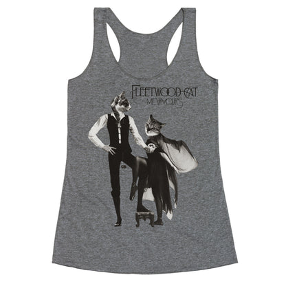 Fleetwood Cat Mewmours Mashup Racerback Tank