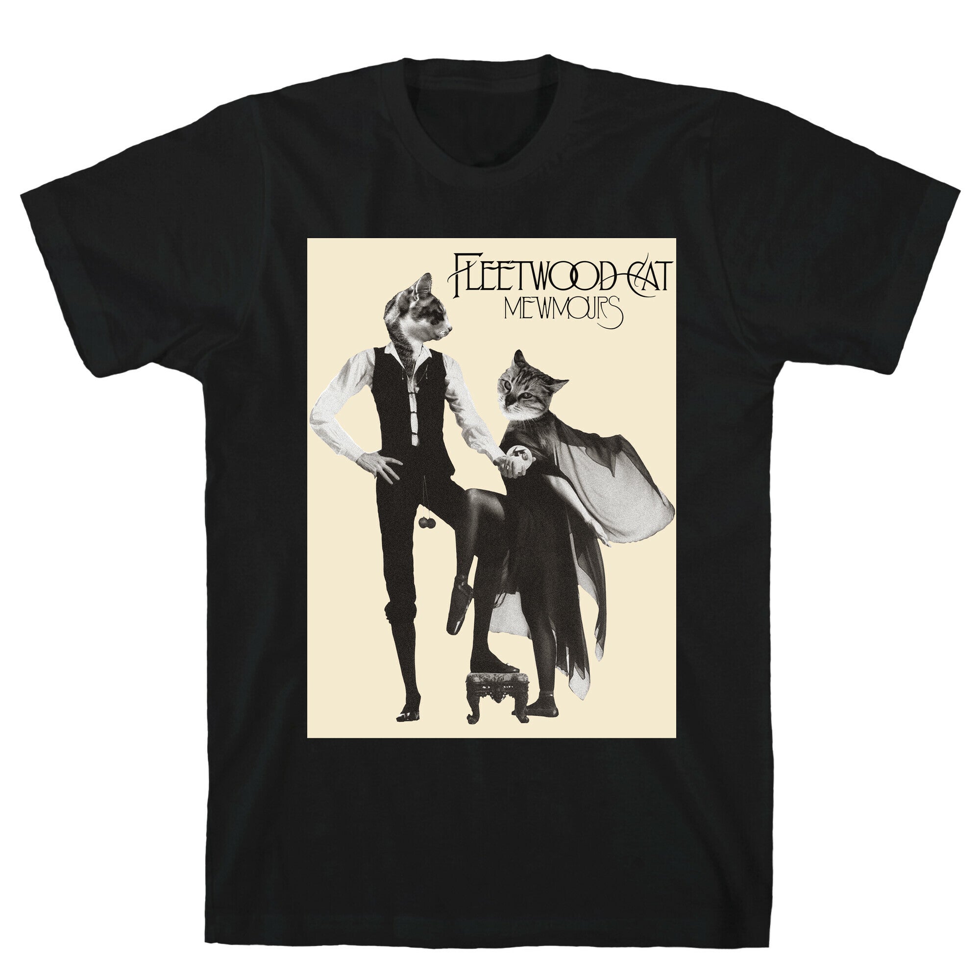 Fleetwood Cat Mewmours Mashup T-Shirt