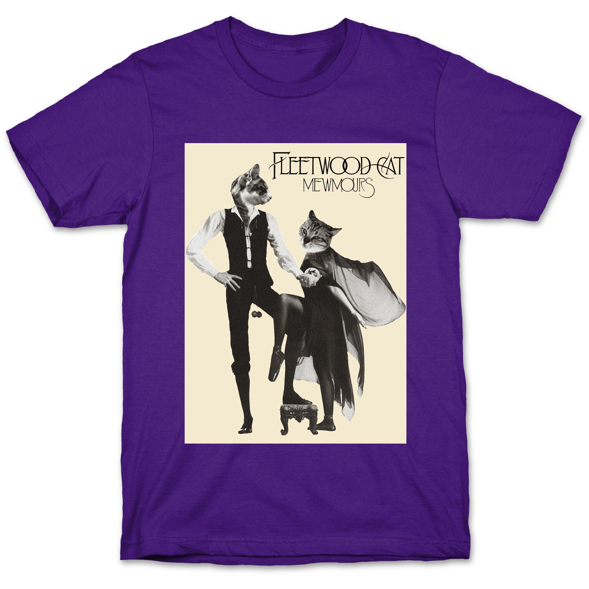 Fleetwood Cat Mewmours Mashup T-Shirt
