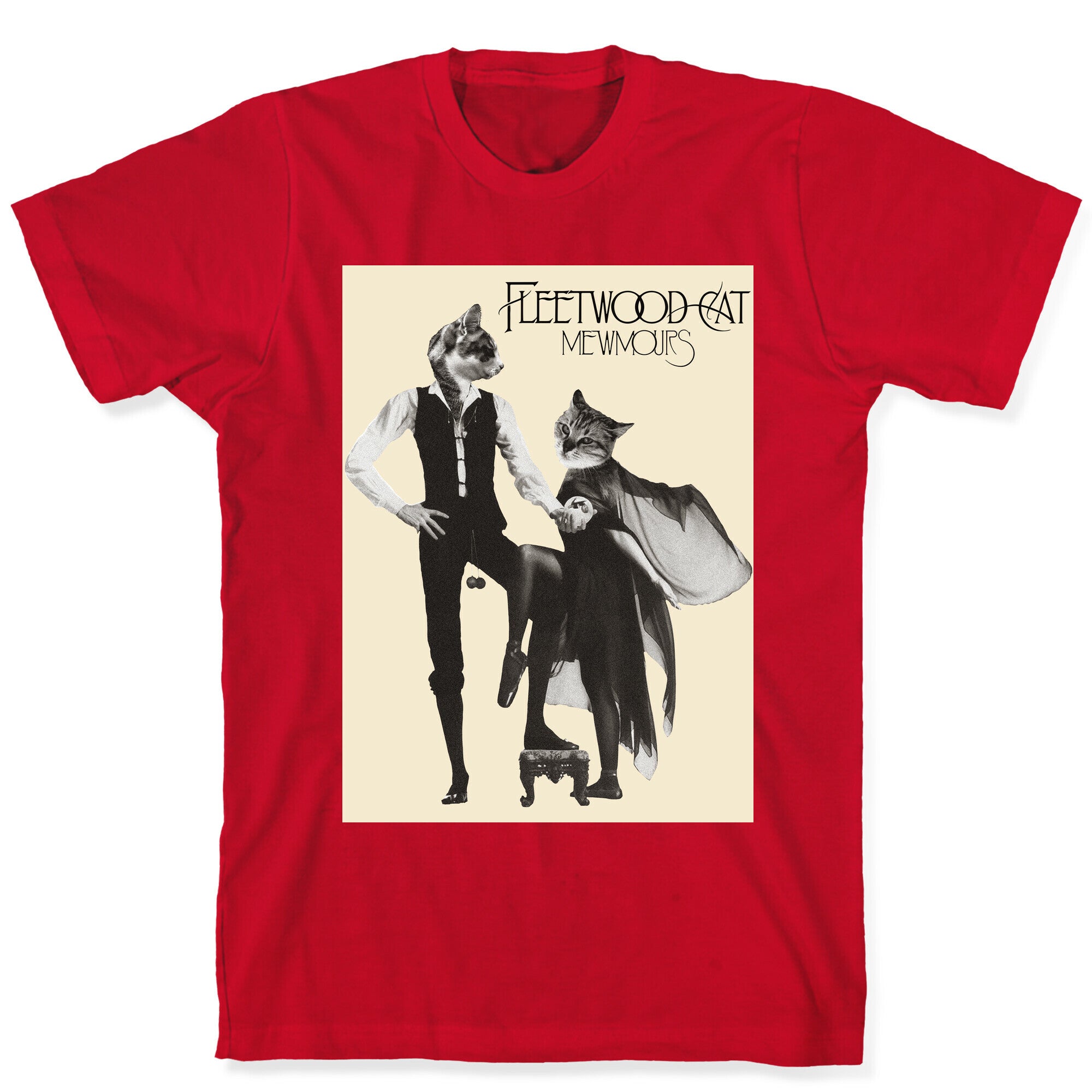 Fleetwood Cat Mewmours Mashup T-Shirt
