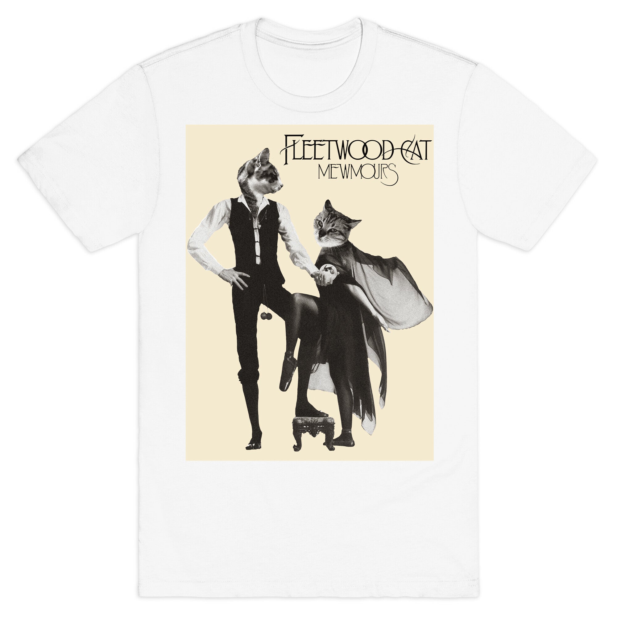 Fleetwood Cat Mewmours Mashup T-Shirt