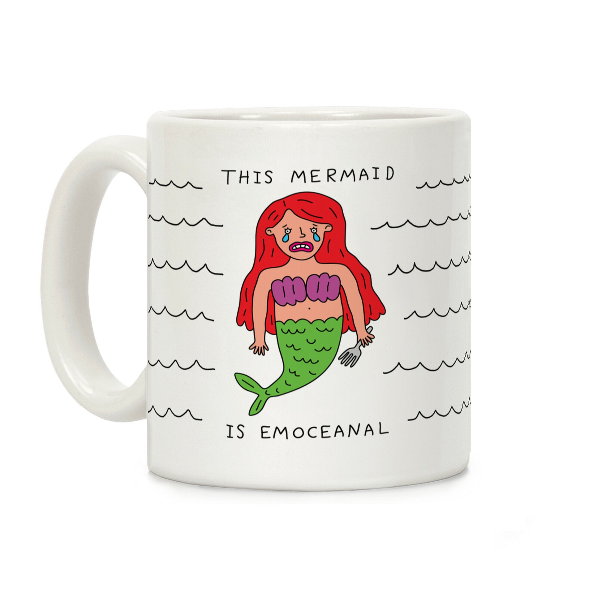 This Mermaid Is Emoceanal Coffee Mug