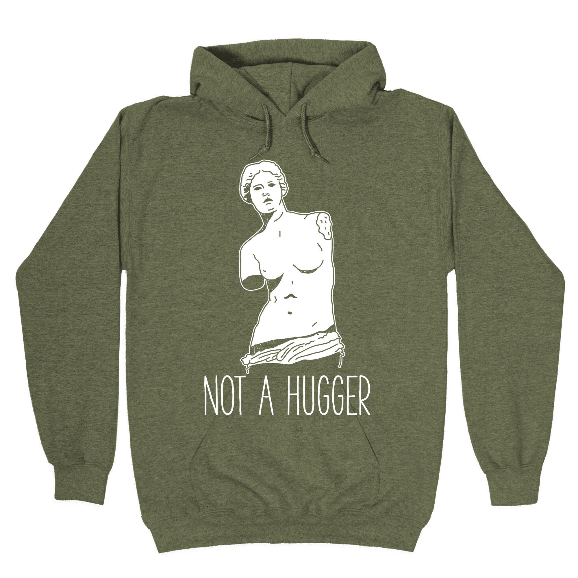 Not A Hugger Hoodie