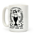Creature of the Night and Sea Coffee Mug