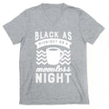 Black As Midnight On A Moonless Night V-Neck