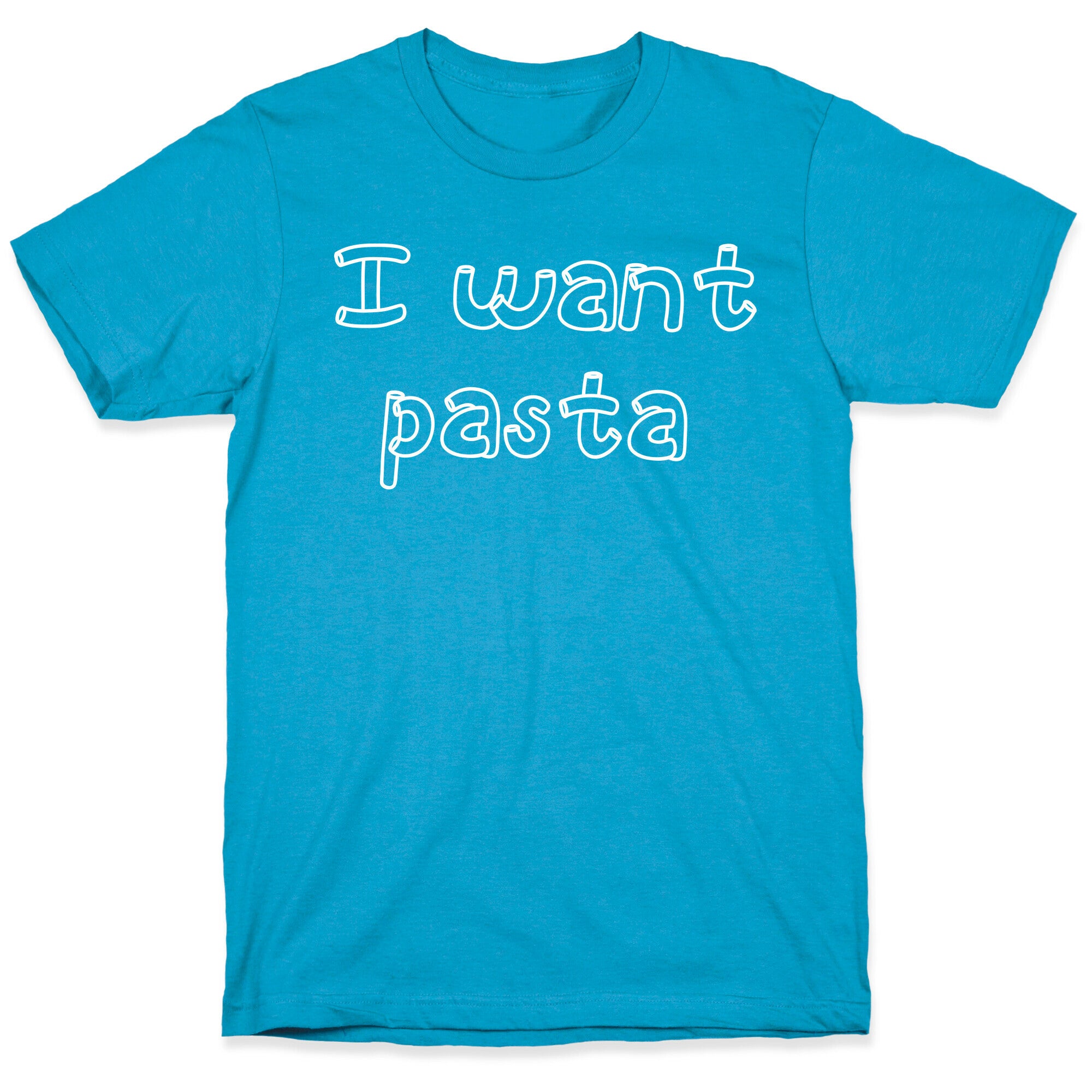 I Want Pasta Unisex Triblend Tee
