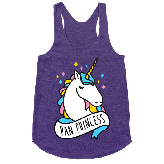 Pan Princess Unicorn Racerback Tank