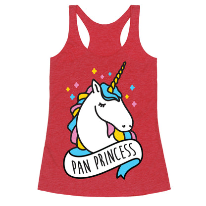 Pan Princess Unicorn Racerback Tank