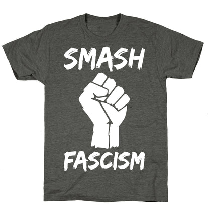 Smash Fascism Unisex Triblend Tee